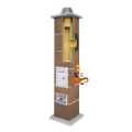 KOMPLETNY KOMIN IZOLOWANY LEIER 10 MB FI 180